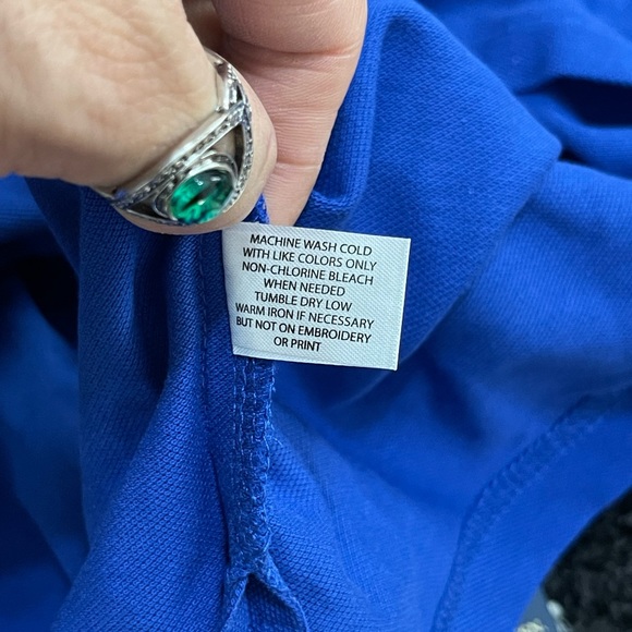 NWT Men’s Size XXL U.S. POLO AASN Short-sleeve Polo Shirt Logo Embroidered Blue - Picture 11 of 13